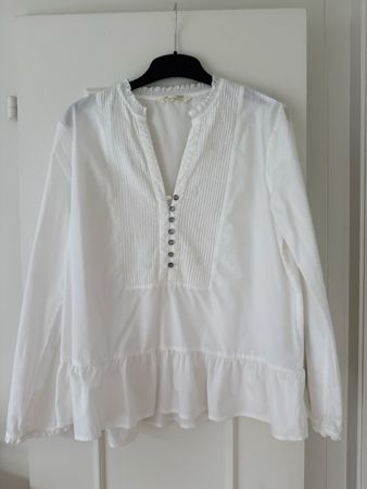 Odd Molly Bluse, weiss, Grösse 3 (M), Top Zustand!