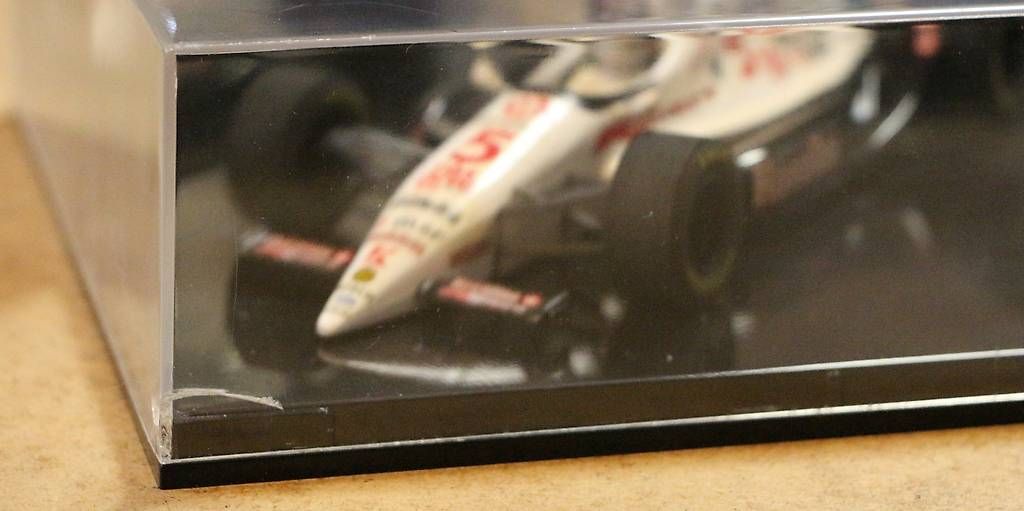 Onyx Modellini d'auto: Lola T93 von 1993 Nigel Mansell – Usato da Mörschwil venduto da Ferrari-V8 1