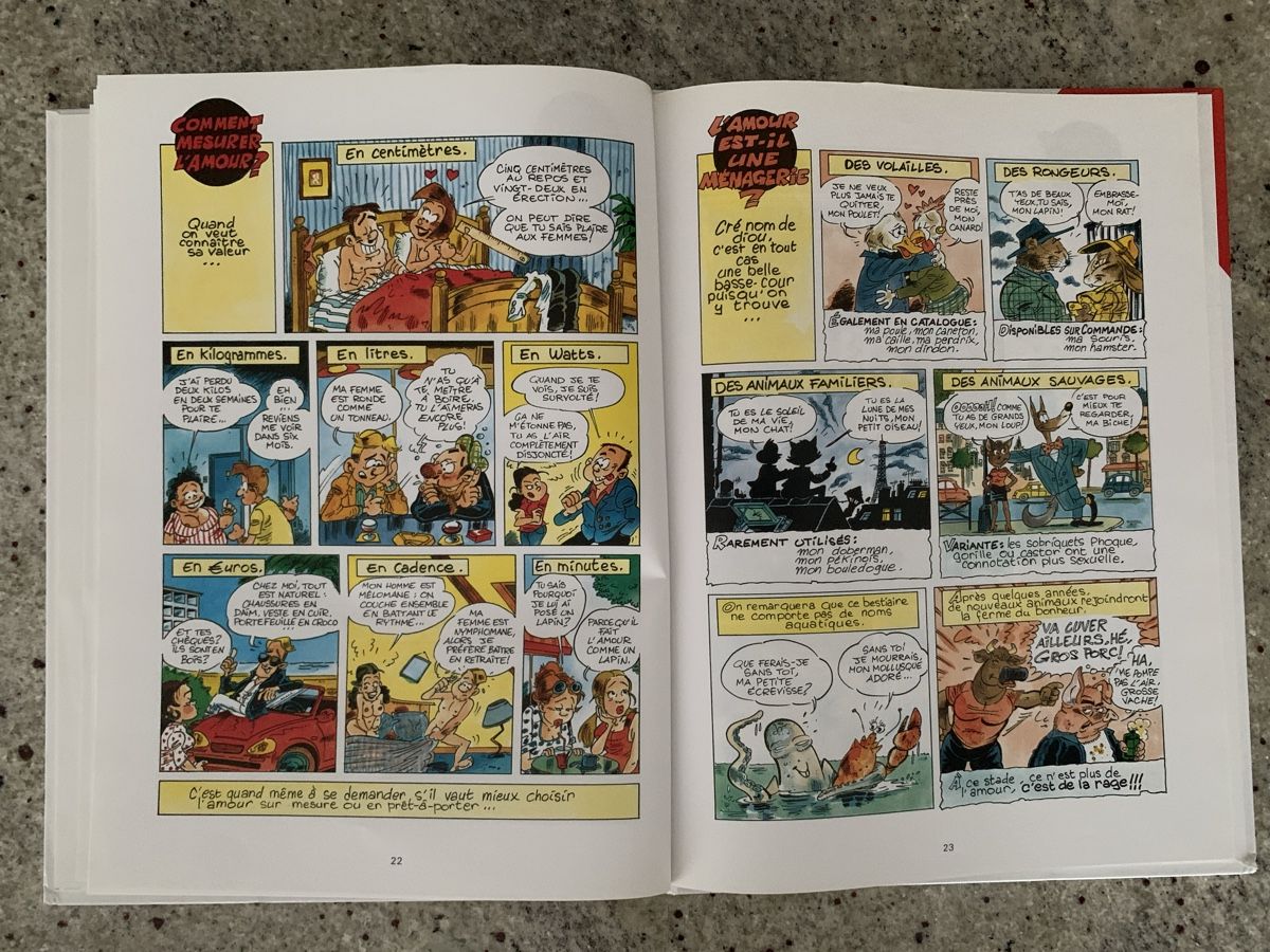 Fumetti: French Comic "Le guide de l'Amour" by Grenon – Usato da Genève venduto da sunsustains 6