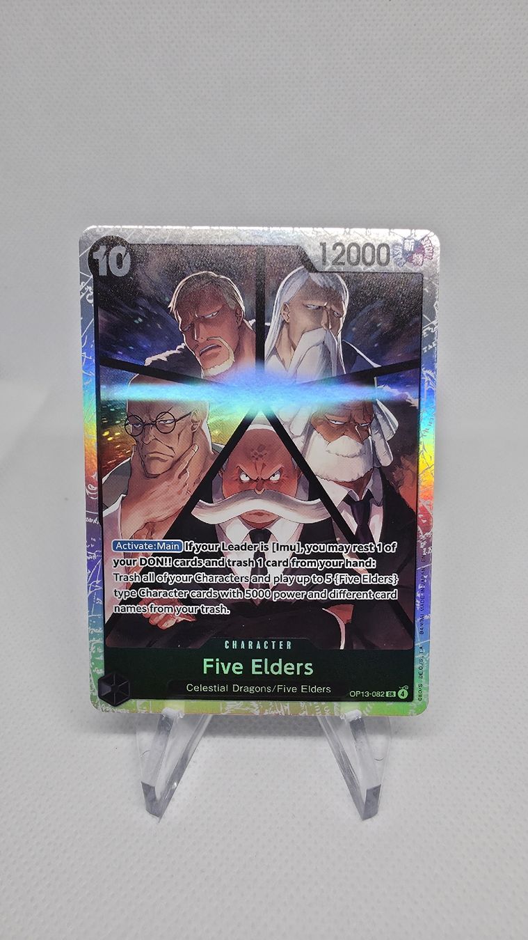 Bandai Cartes à collectionner: One Piece Card Game Five Elders OP13-082 – Neuf (Voir description) à Sirnach par Halk_TCG