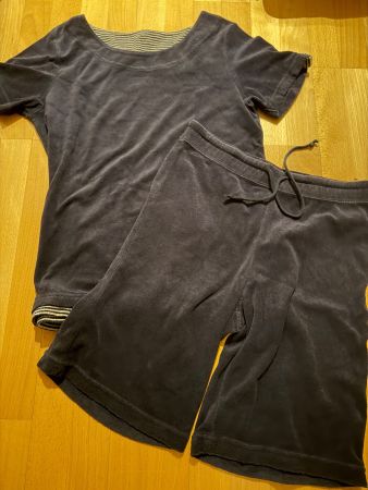 Uniqlo Pyjama Loungewear dunkelblau Gr. M gut