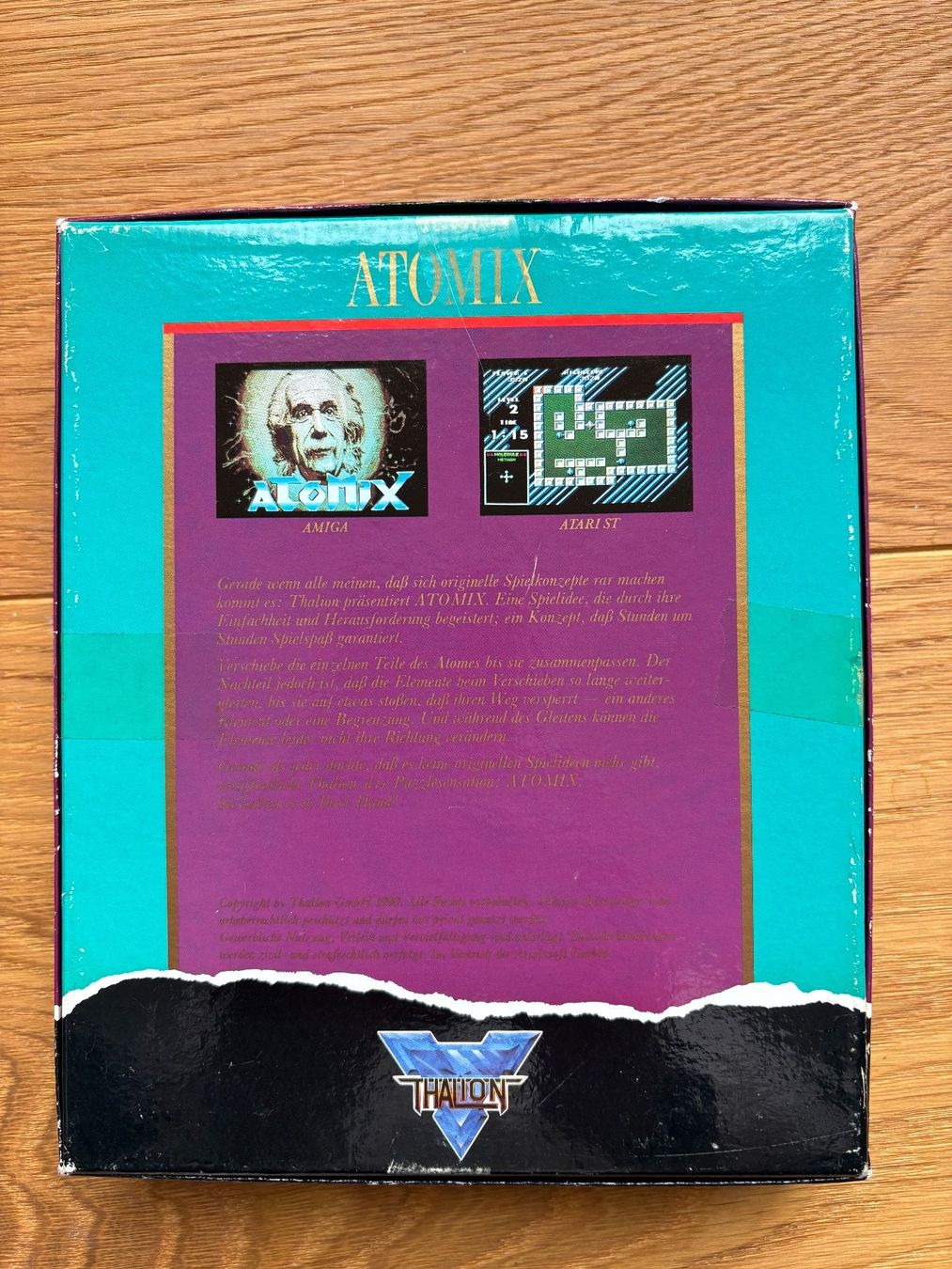 Giochi: Amiga Spiel Atomix (Rare) – Usato da Niederhasli venduto da Manuf0 1