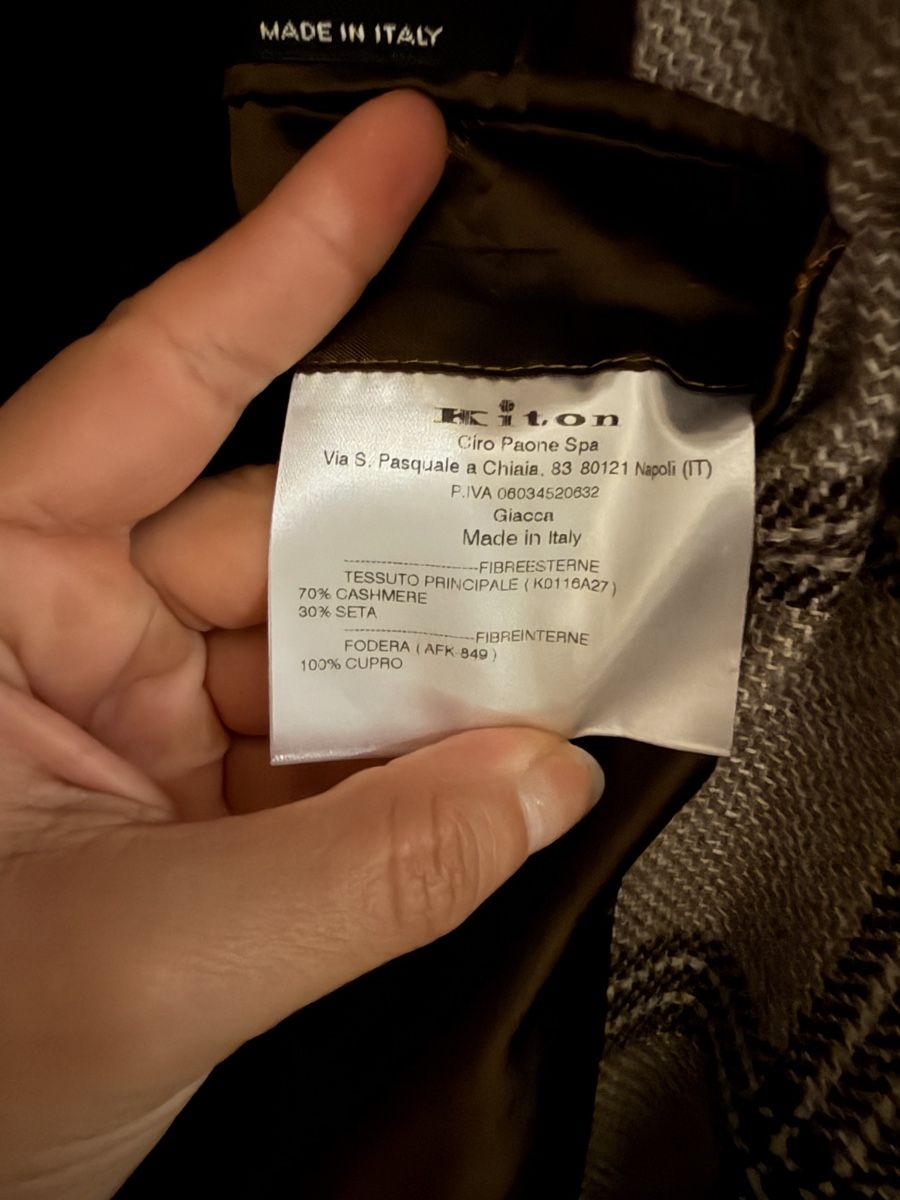 Kiton Vestes: Kiton Blazer size 48 man – Neuf (Voir description) à Basel par mon_2l8z 2