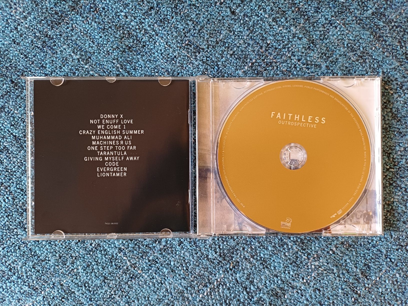 CDs: Faithless "Outrospective" CD – D'occasion à Begnins par Drastic-Sound 2