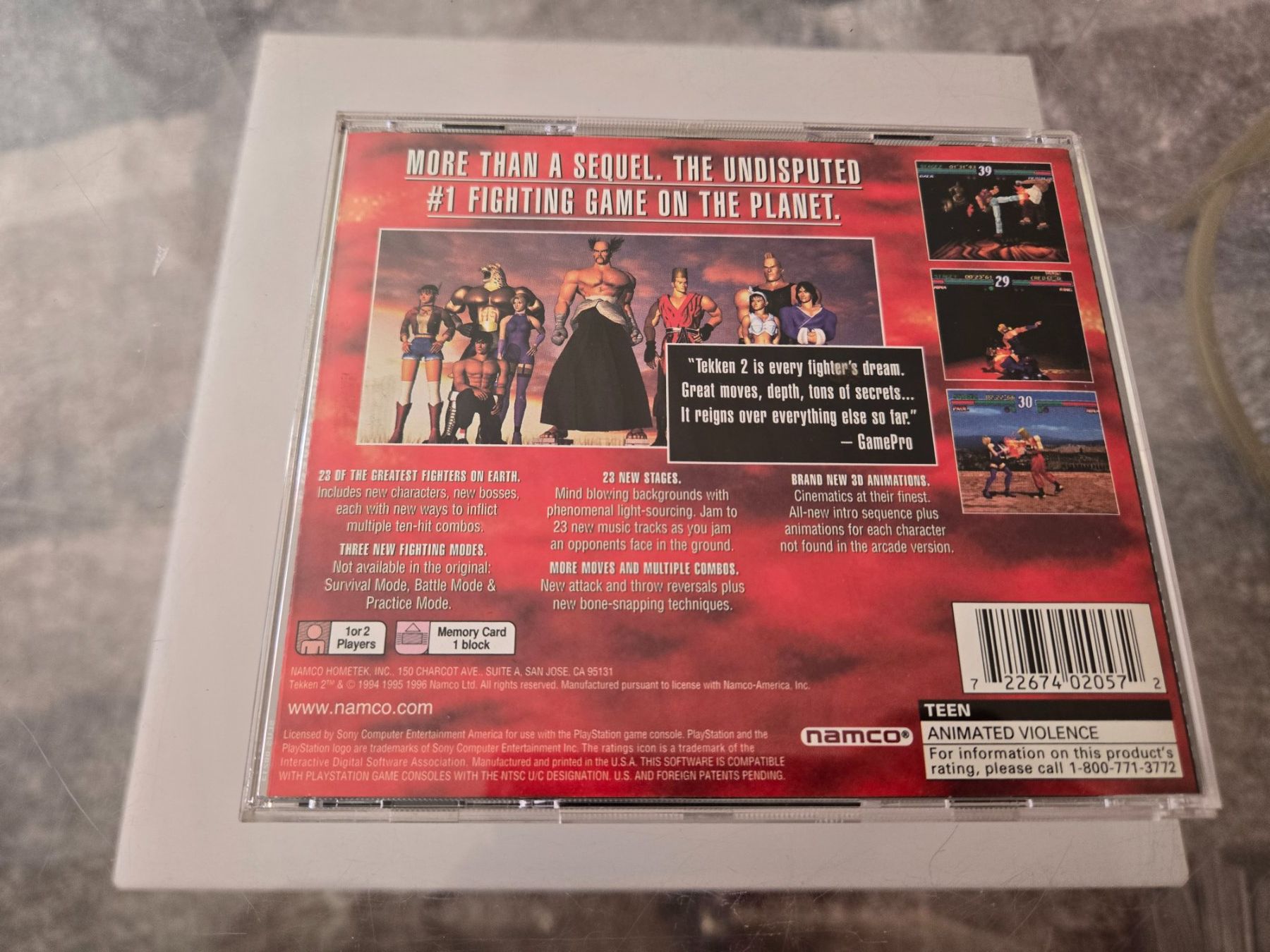 Giochi: Tekken 2  PS1 (NTSC) – Usato da Bussigny venduto da Kfdlt 1