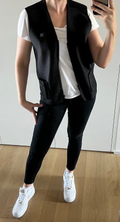 Beheizbare Weste neu M Gilet unisex inkl. 10000 mAh Batterie