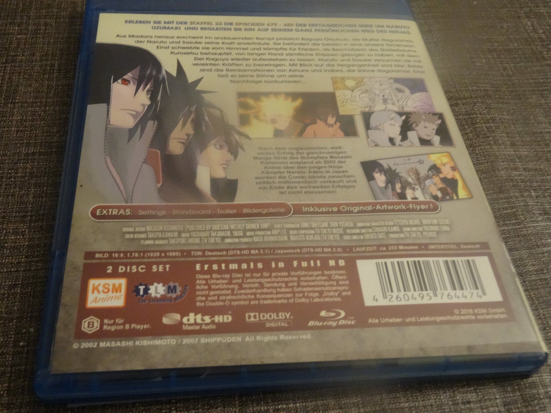 Alle DVDs: Naruto Shippuden Staffel 23 BluRay – Gebraucht aus Olten von Disc-Verkauf 2