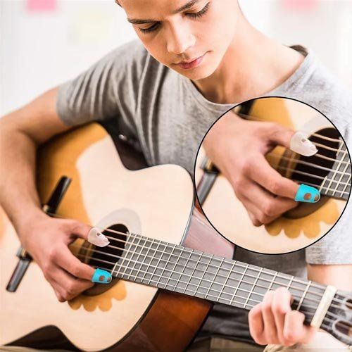 Strumenti musicali: Gitarren-Fingerschutz – Nuovo e nell'imballaggio originale da Liestal venduto da OMAROSHOP