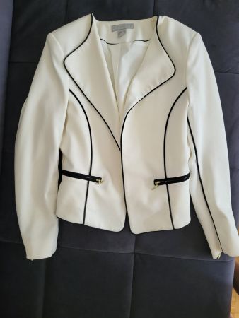 Weisser Blazer, Gr. 36, wie neu!