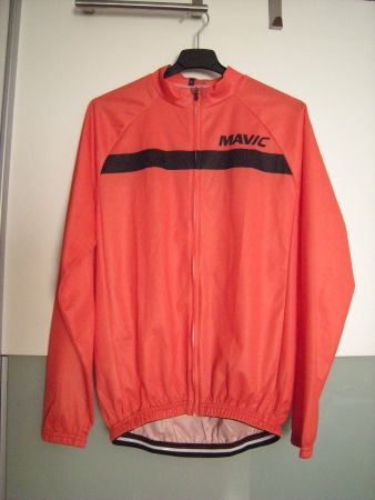 Fahrrad Trikot Bike Jacke Gr. M/L orange schwarz