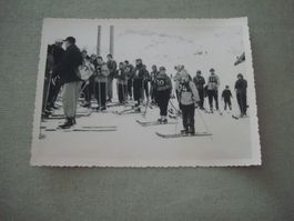 AK - Foto - Karte - Kinderskirennen - ungelaufen
