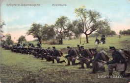 Militär // 1908 Infanterie Schützenkette Tirailleurs Armee