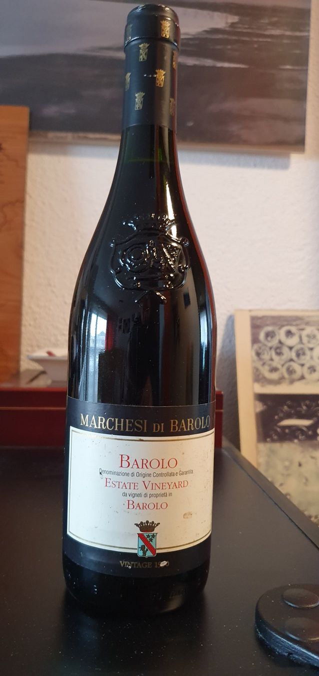 Vino: BAROLO 1990 MARCHESI DI BAROLO – Nuovo e nell'imballaggio originale da Lenzburg venduto da Reto013 2