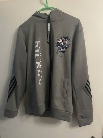 Edmonton Oilers Jogging Anzug, Grau, Top Zustand, Winter 49