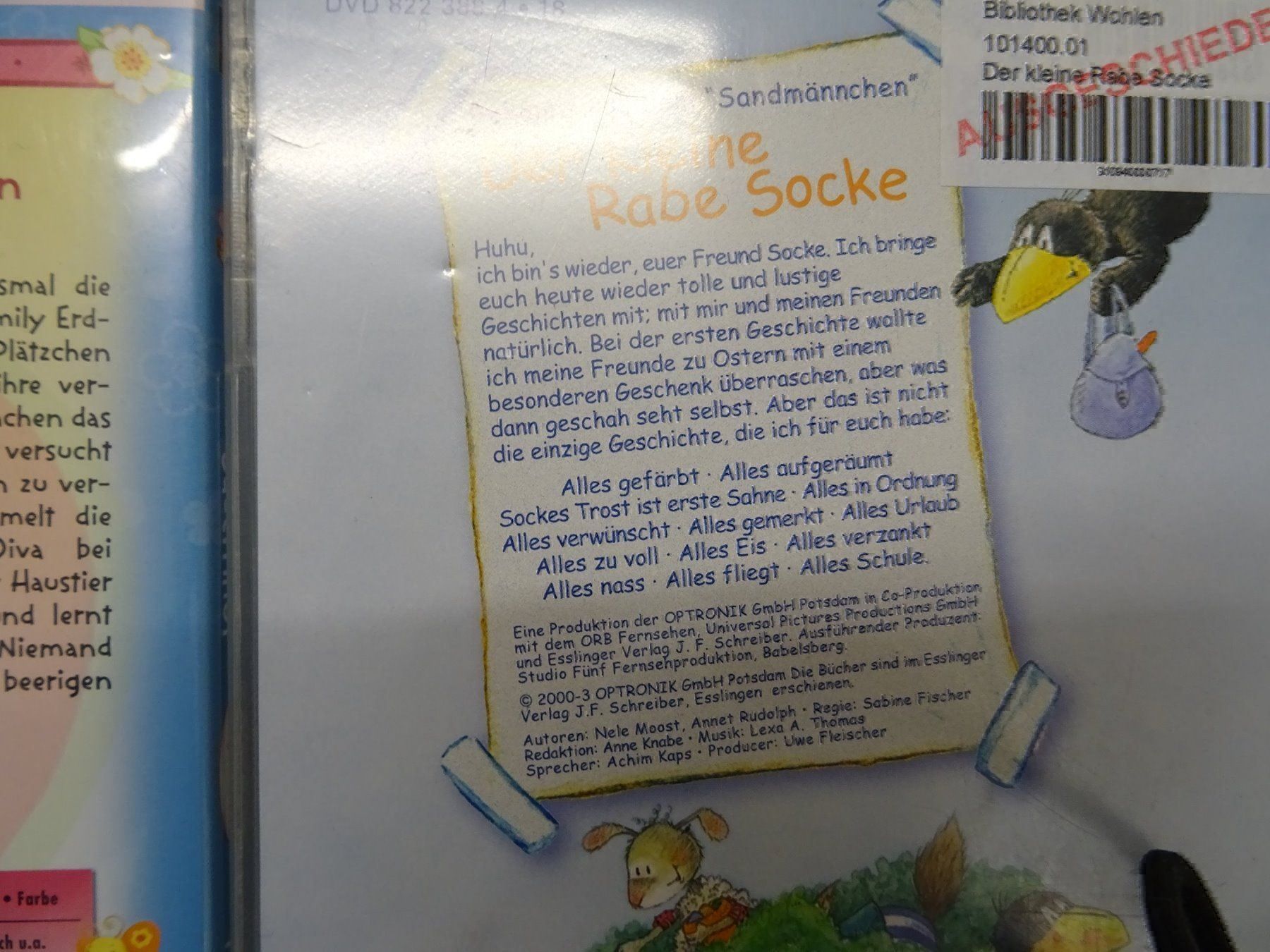Alle DVDs: 4 Kinder DVD's – Gebraucht aus Waltenschwil von MeKo8 6