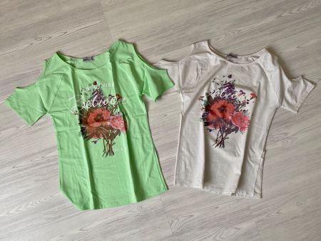 2 T-Shirts schulterfrei Gr.S NEU