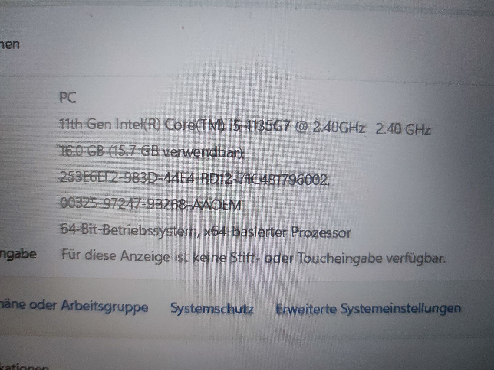 Hewlett Packard Notebooks: HP i5 1135G7 – Gebraucht aus Meggen von Malecifent 6