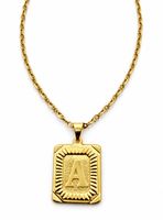 585/14 Karat Gold Kette mit Anhänger NEU