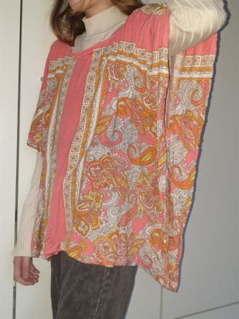 Shirt im Foulard-Print Gr. L /40
