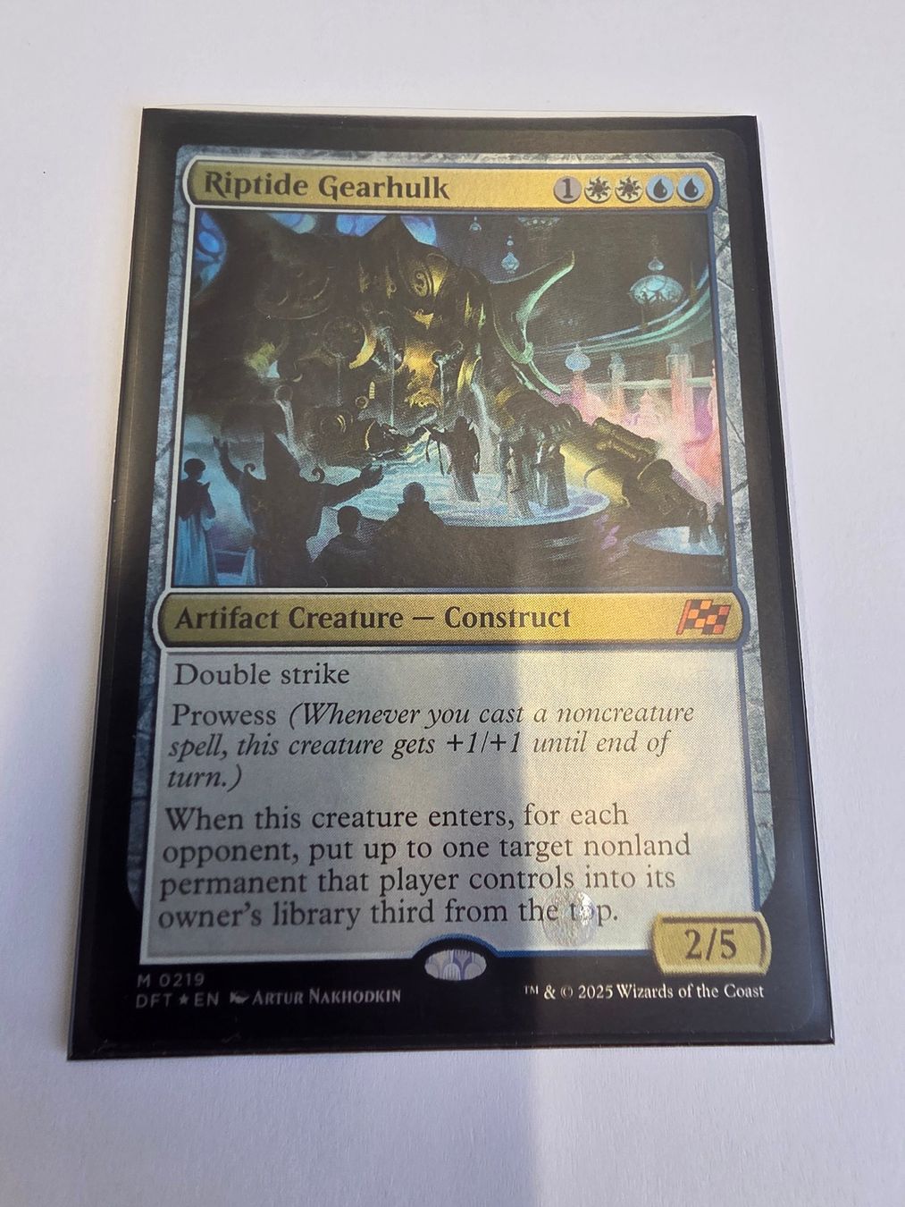 Magic The Gathering Carte collezionabili: MTG -DFT- Karte: Riptide Gearhulk - FOIL – Nuovo (secondo la descrizione) da Mörigen venduto da Gadgeteer 6