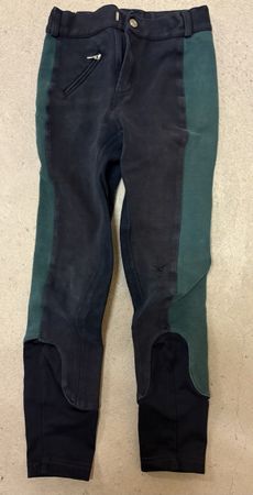 Reithose Equilibre blau gruen Groesse 146 gebraucht