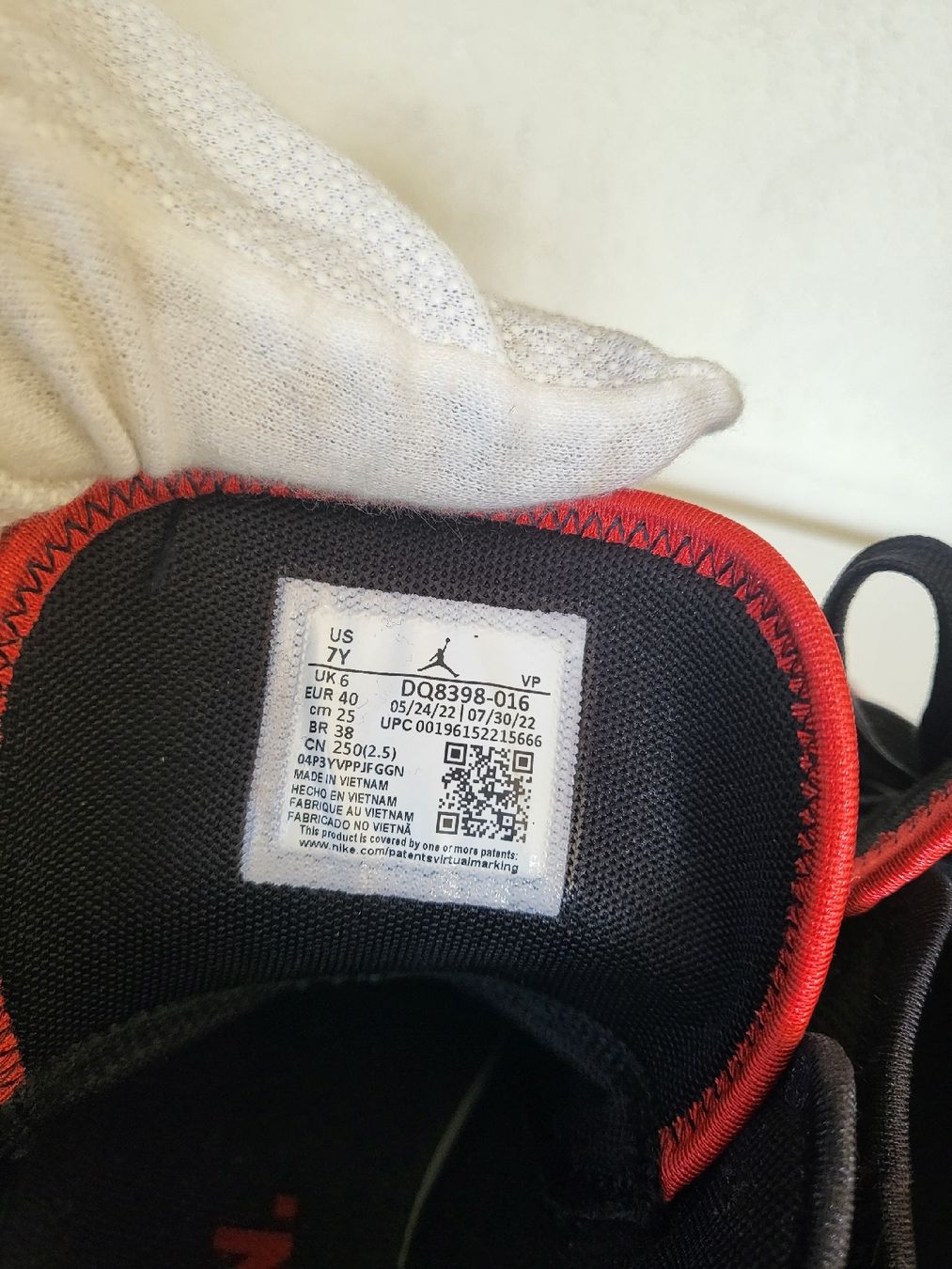 Jordan Scarpe da uomo: Jordan MP Man 23 - Black/Red - Size 40 – Usato da Sarmenstorf venduto da zuz_q5kq 2