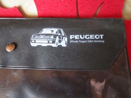 PEUGEOT 205,309,405 SERVICEHEFT MÄPPLI GUTER ZUSTAND ANTIK