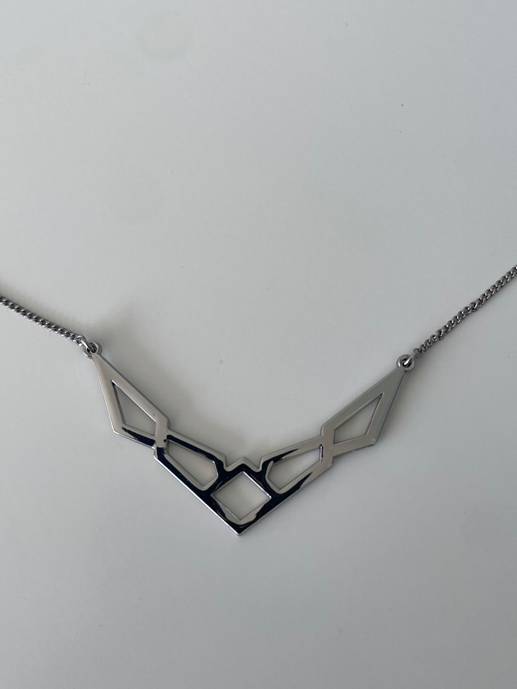 Catenine: Collier boho géométrique argenté AGATHA PARIS – Nuovo (secondo la descrizione) da Geneve venduto da Margot_22 4