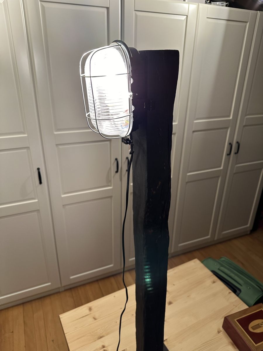 Lampes: Rustic Designer Floor Lamp Vintage Style 160cm – D'occasion à Seuzach par Wolf936