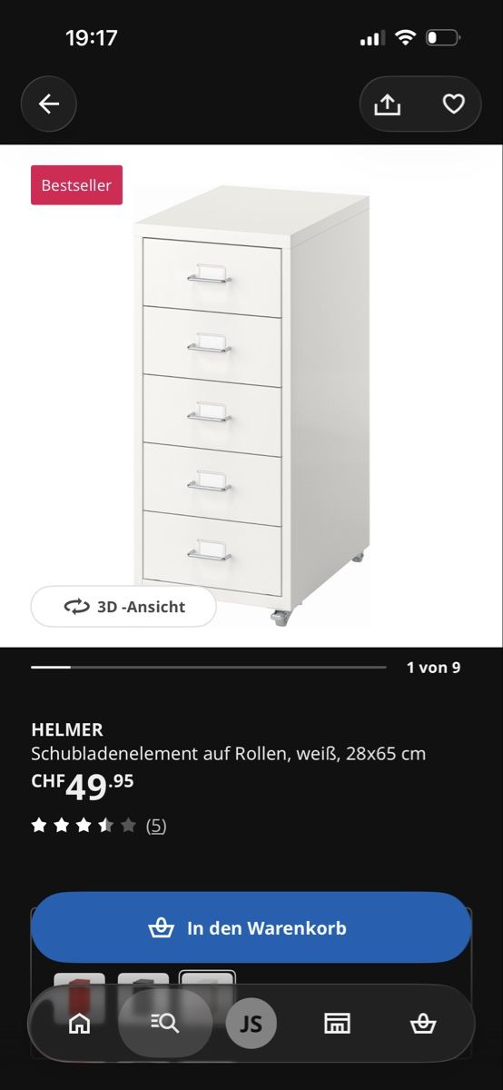 Cassettiere: Helmer IKEA – Usato da Oensingen venduto da Jamie21399 3