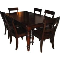 Pottery Barn Esstisch+8 Stühle dunkelbraun sehr gut erhalten