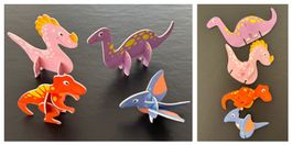 4 süsse Dinosaurier 3D Puzzle