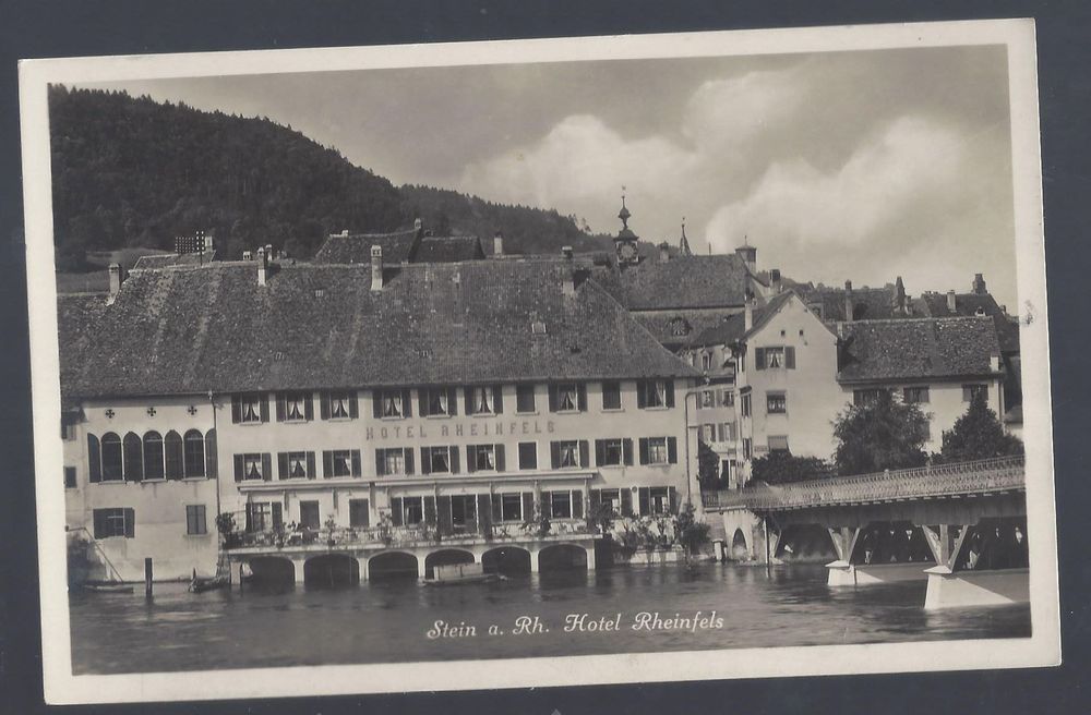 STEIN am Rhein (SH) Hotel Rheinfels Kaufen auf Ricardo