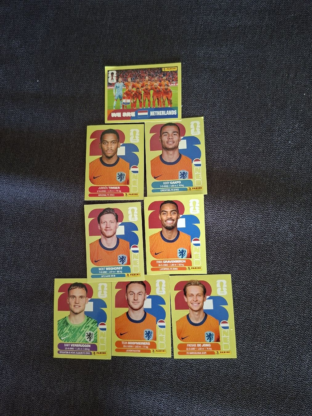 Panini Carte collezionabili: panini bilder niederlande – Nuovo (secondo la descrizione) da Herisau venduto da Schruber77