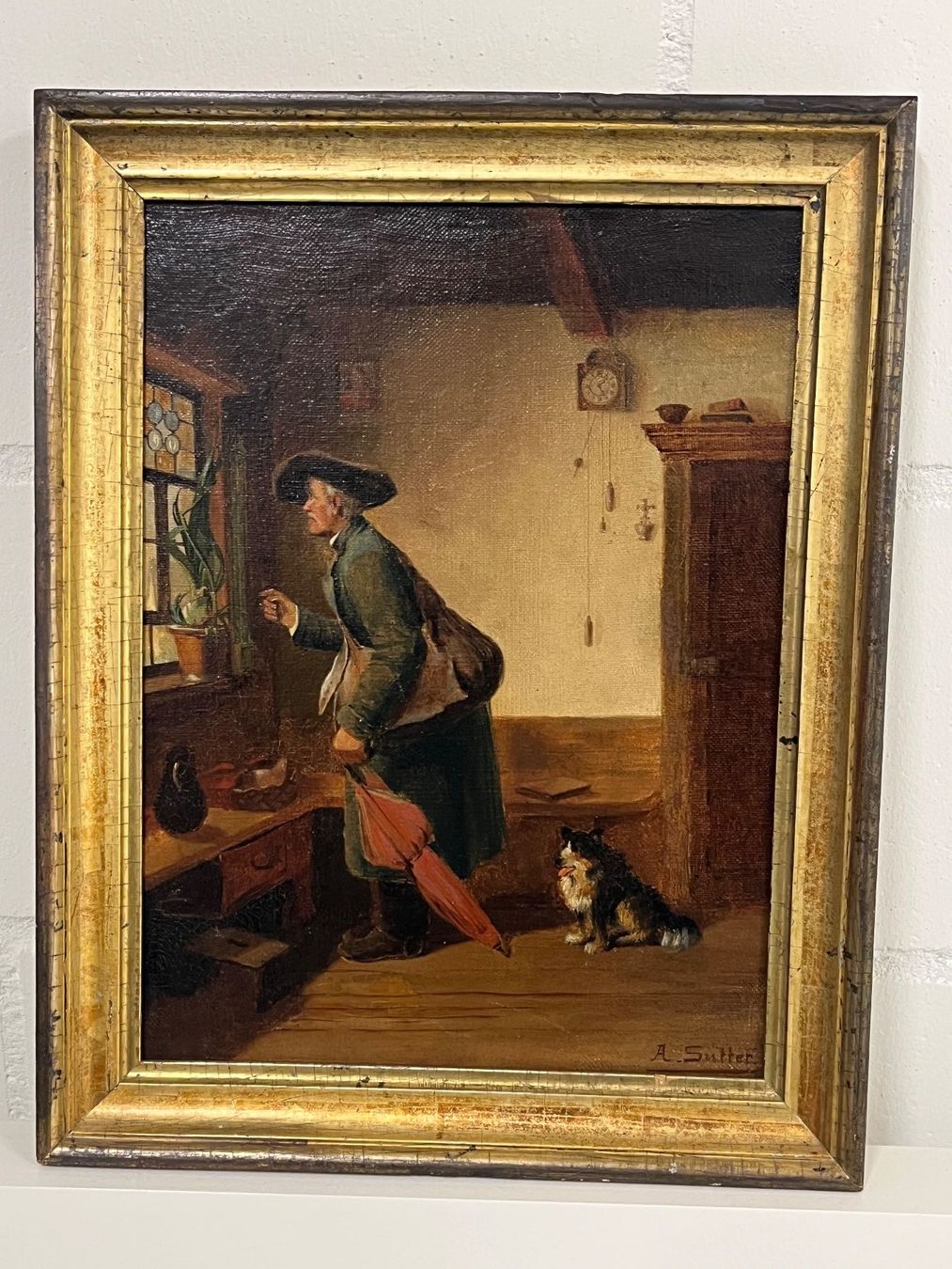 Gemälde: A. SUTTER Original Gemälde – Gebraucht aus Basel von PAUL_ART 1