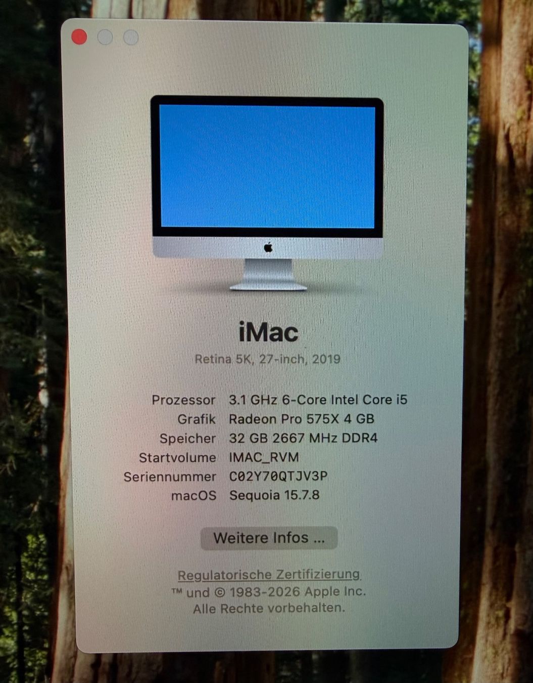 Apple PC: iMac Retina 5K 27-Inch 2019 – Usato da Chur venduto da rvonmoos01 4