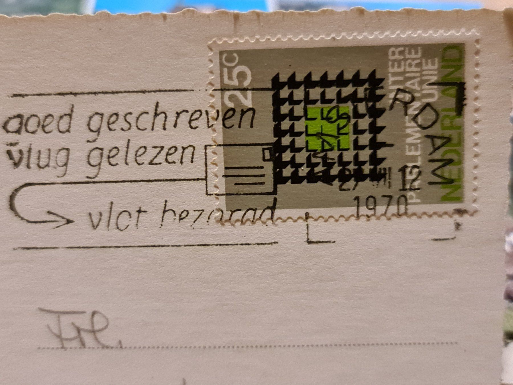 Cartoline postali: Ansichtskarte Amsterdam 1970 – Usato da Dintikon venduto da Vexi 1
