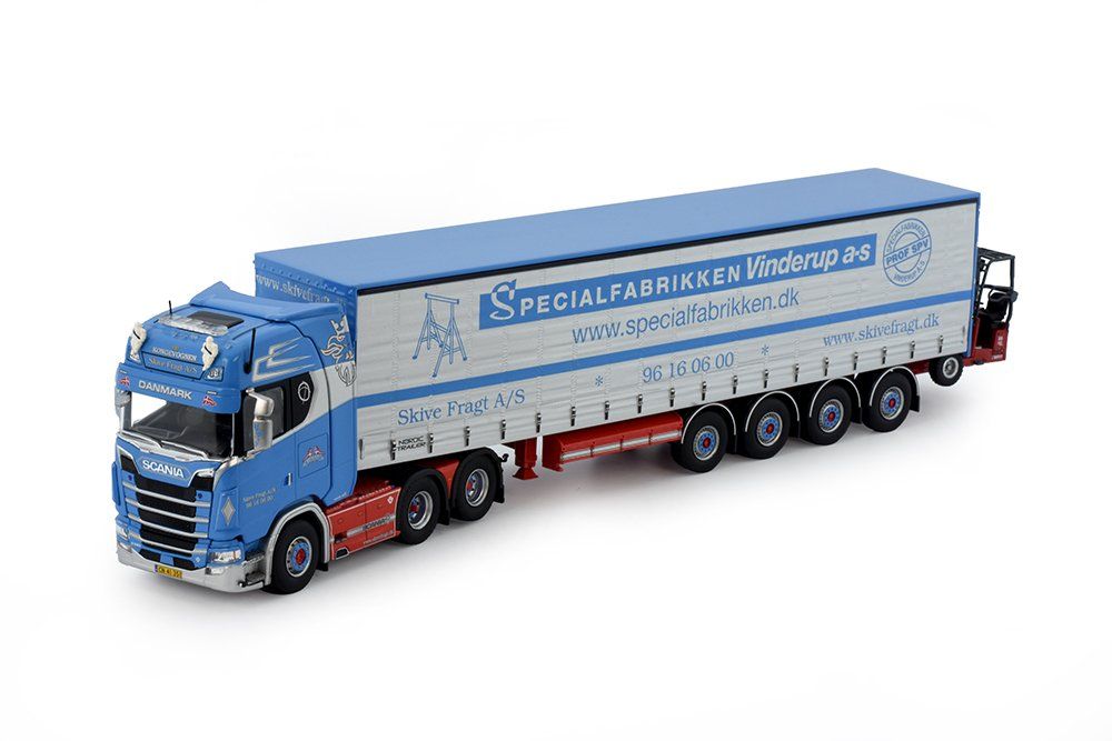 Tekno Kit di modellismo & Modellini statici: Tekno 77011 Scania Skive Fragt – Nuovo e nell'imballaggio originale da Dagmersellen venduto da FBM-Bacheli