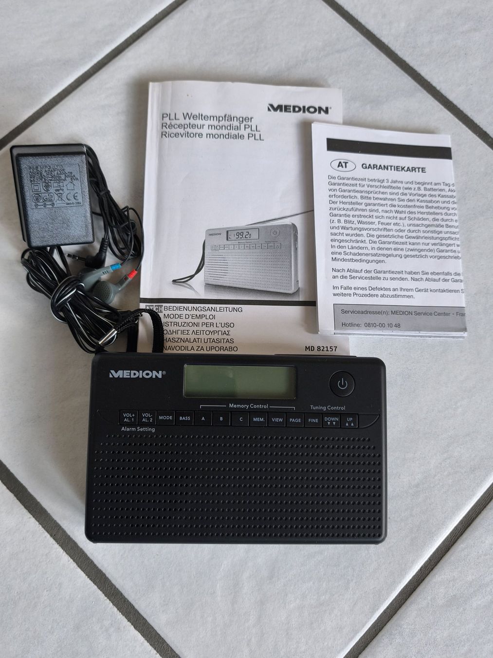 Medion Radio: Medion PLL-Weltämpfänger – Usato da Zürich venduto da Bluemex 1