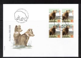 2009  FDC  4er Pro Natura aus ABO