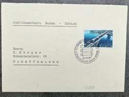 280 Jubiläumsfahrt für 1.--