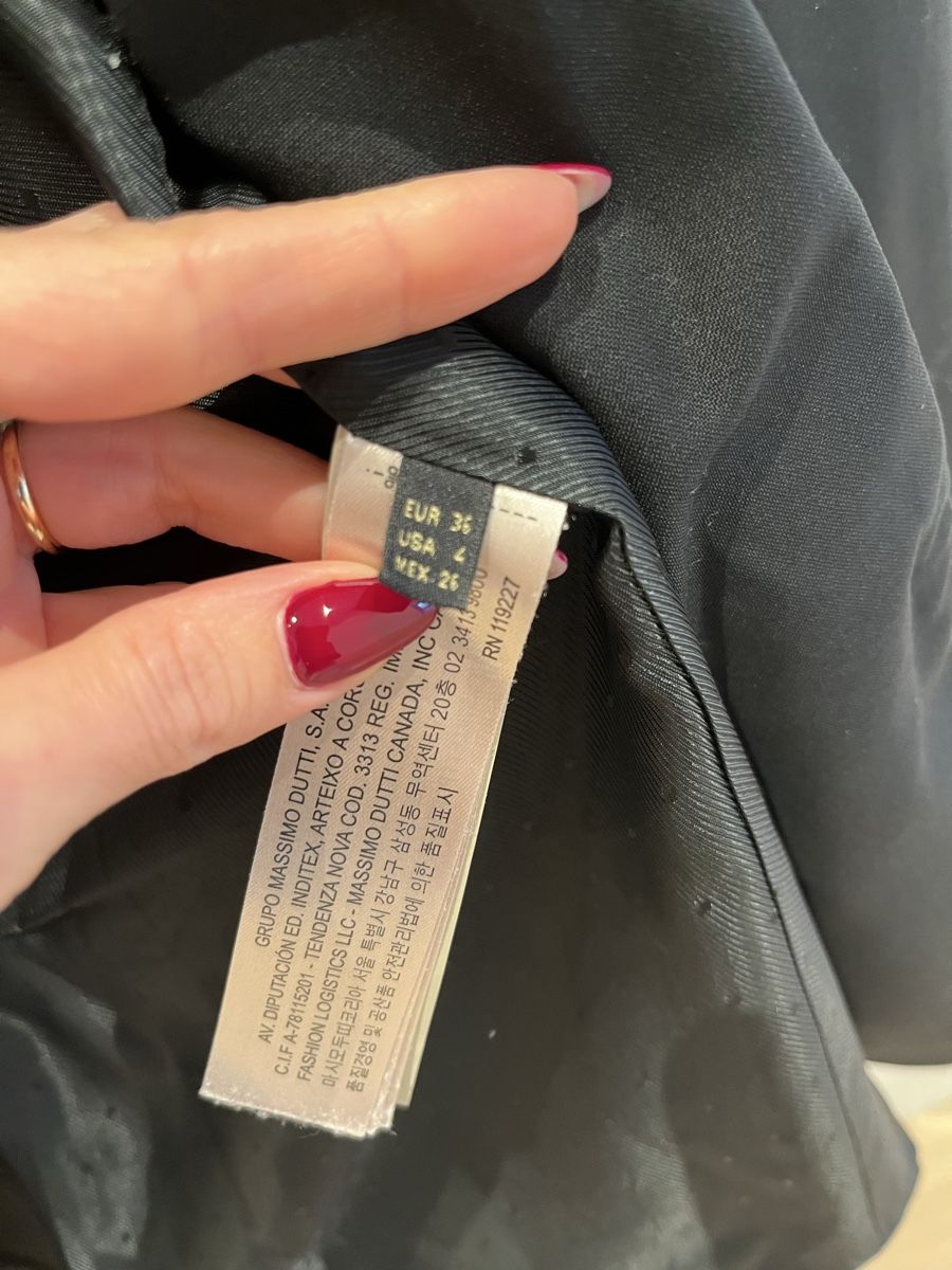 Massimo Dutti Giacche: Massimo Dutti Blazer, Gr. 36, Schwarz – Usato da Pfäffikon SZ venduto da humming-bird 4