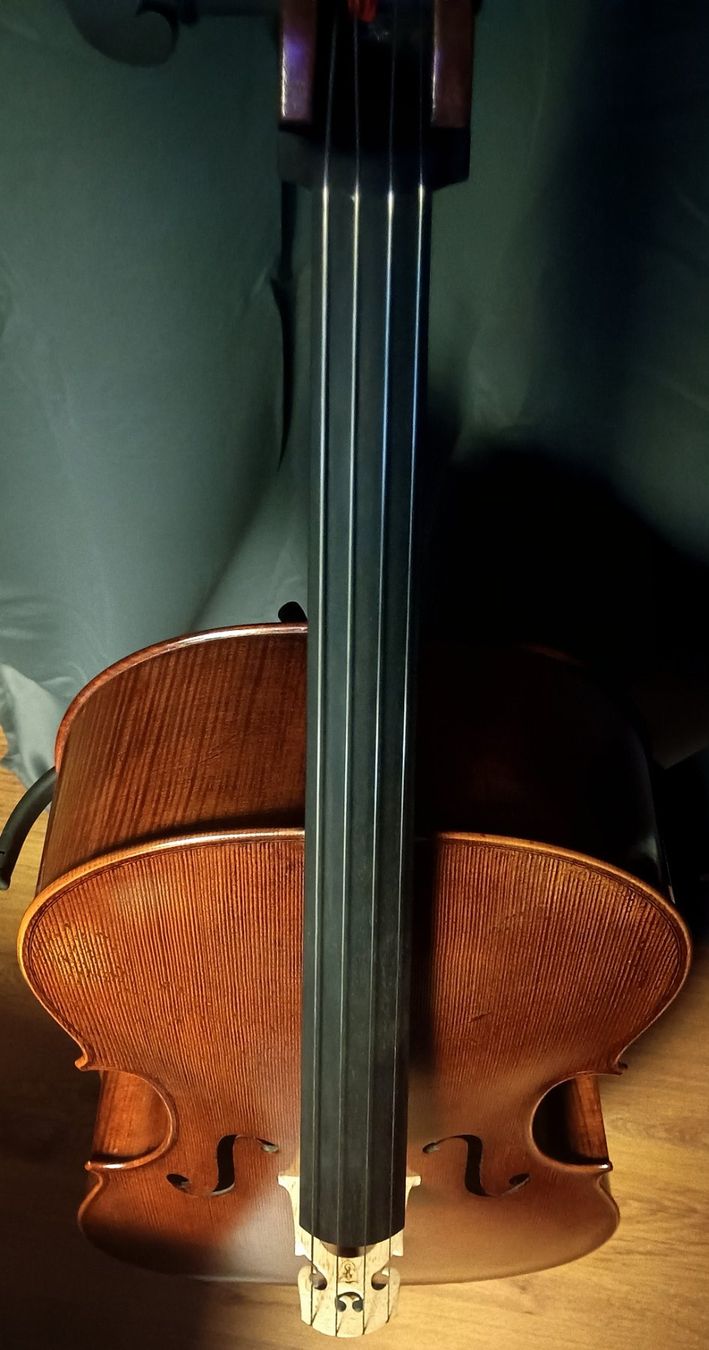 Musikinstrumente: Lothar Semmlinger 135A Cello inkl. Koffer & Ständer – Neu (gemäss Beschreibung) aus Gossau ZH von GimK_4er 5