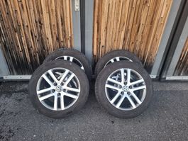 VW Alufelgen Kompletträder 6.5Jx16H2ET50 205/55 R16