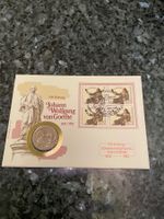 Numisbrief J.W von Goethe 150. Todestag