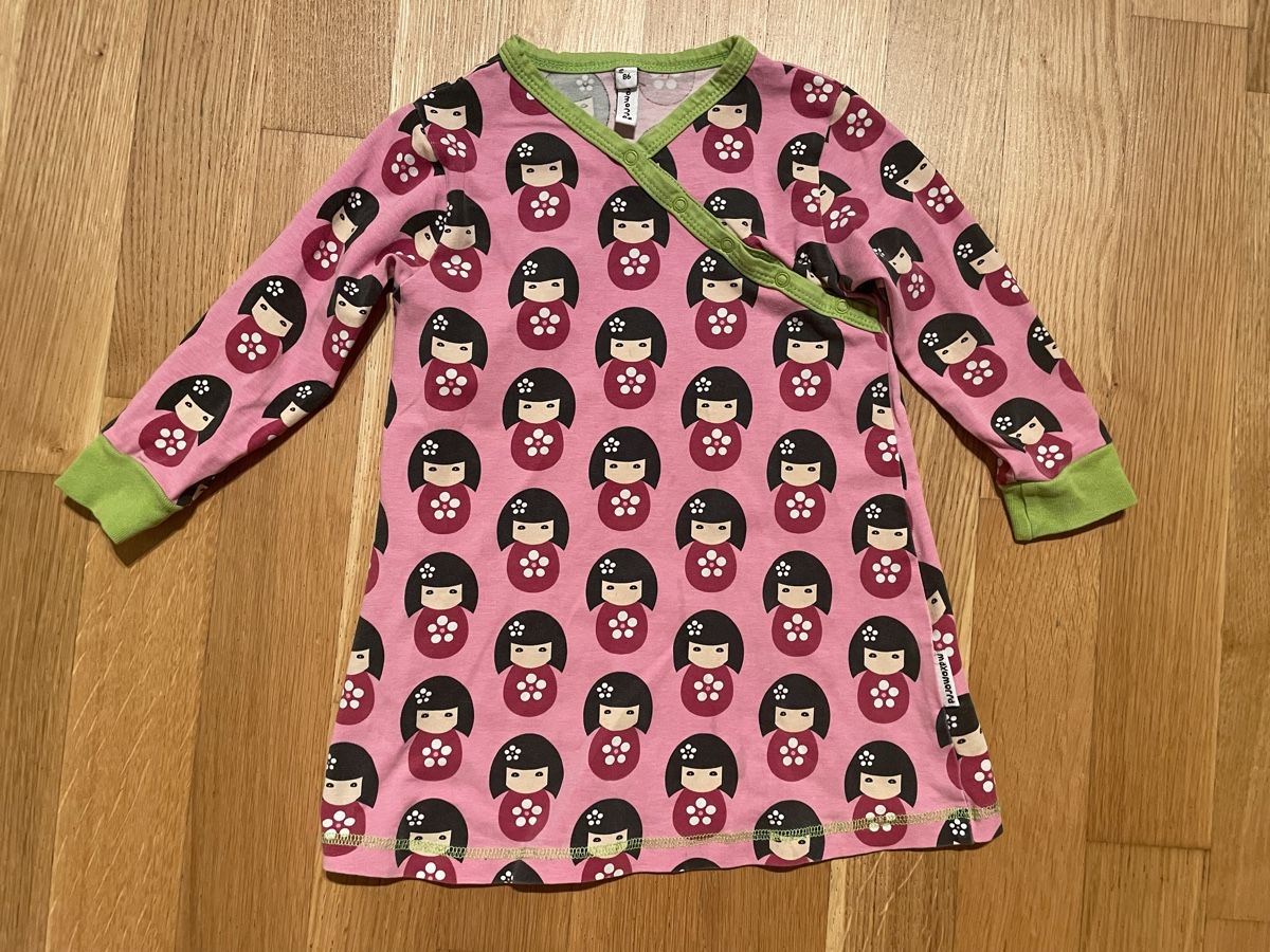 Maxomorra Kleider & Röcke: Maxomorra  Langarm-Kleid  , Grösse 86 – Gebraucht aus Winterthur von Tiklo