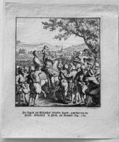 Orig. Kupferstich J.B. Bullinger, Neujahr, Zürich, 1780
