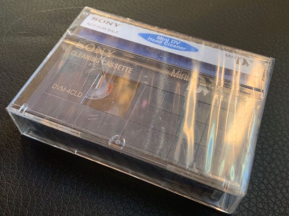 2go Mini DV DVC Camcorder Reinigungskassette Reinigung Kassette Trocken