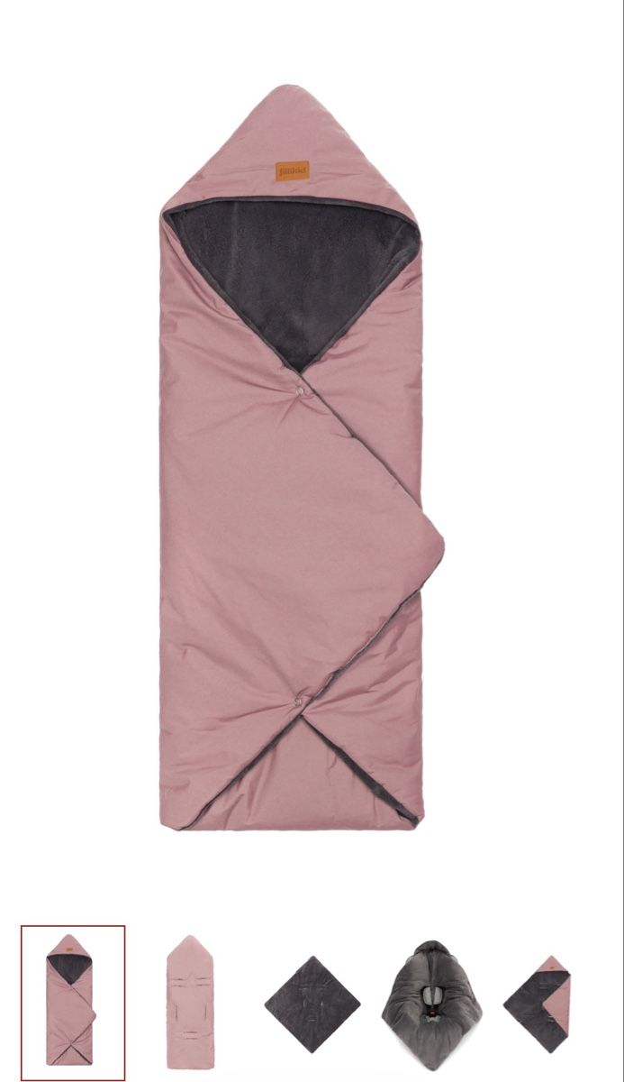 Fillikid Sacchi a pelo: Fillikid Winterfusssack, Eischlagdecke, Tanaga rosé – Usato da Rapperswil SG venduto da Jule1410 4