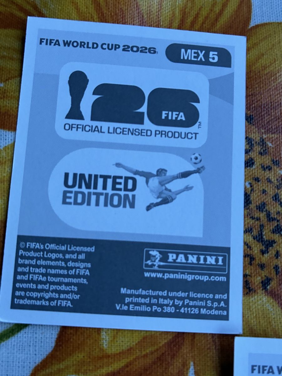 Panini Carte collezionabili: FIFA WM 2026 Sticker César Montes Panini MEX 5 – Usato da Wettingen venduto da ric_xm6x 1